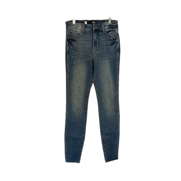 Kut from the Kloth | NWT Women’s MIA Fab Ab Toothpick Skinny Jeans Blue Denim - Picture 2 of 11